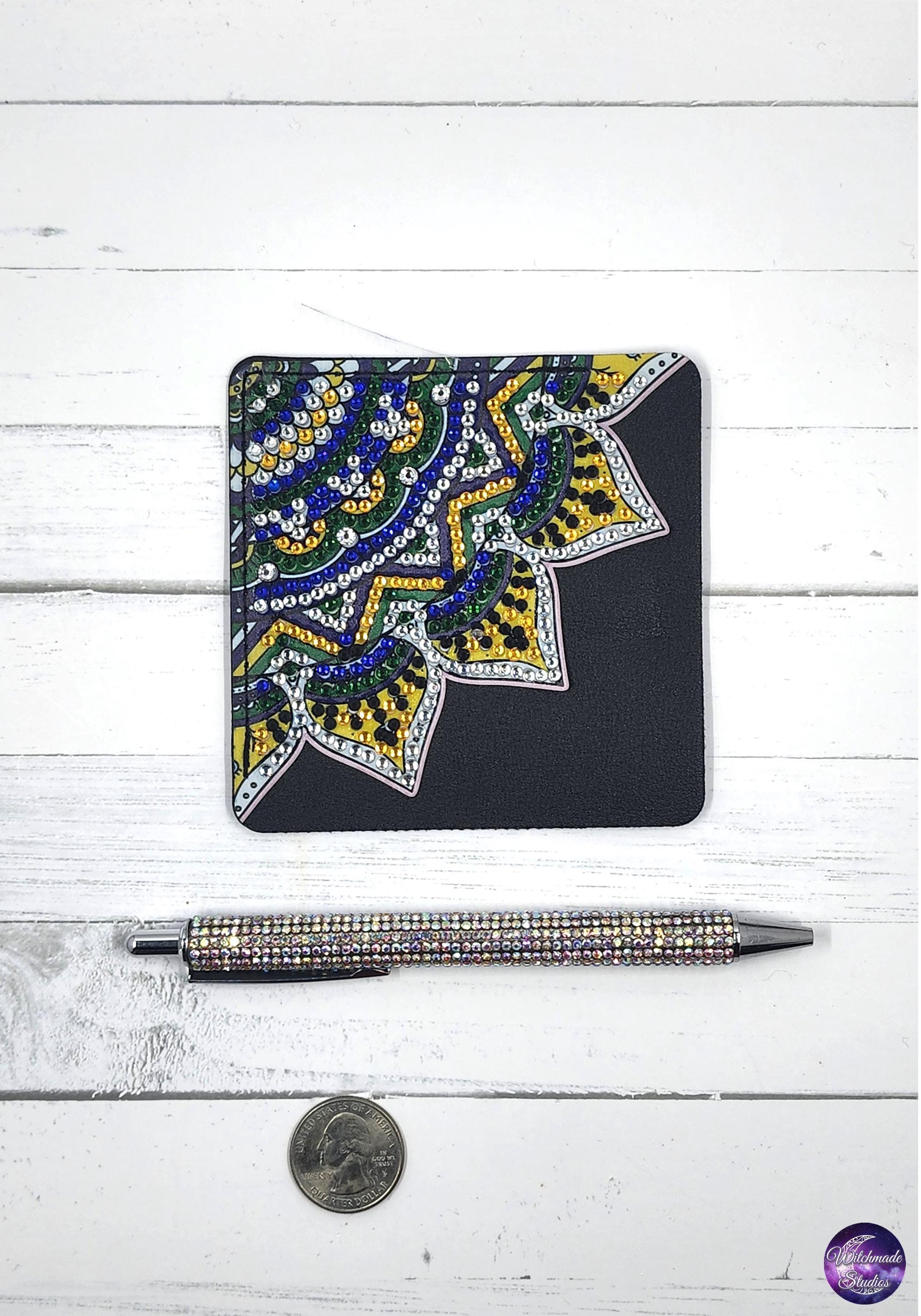 Blinged Flower Notebook Set, Journal, Pen, Bookmark JS01
