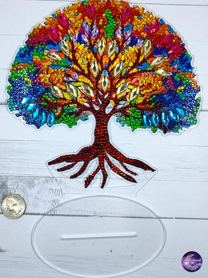 Crystal Tree of Life Table Decor, Bling Ornament
