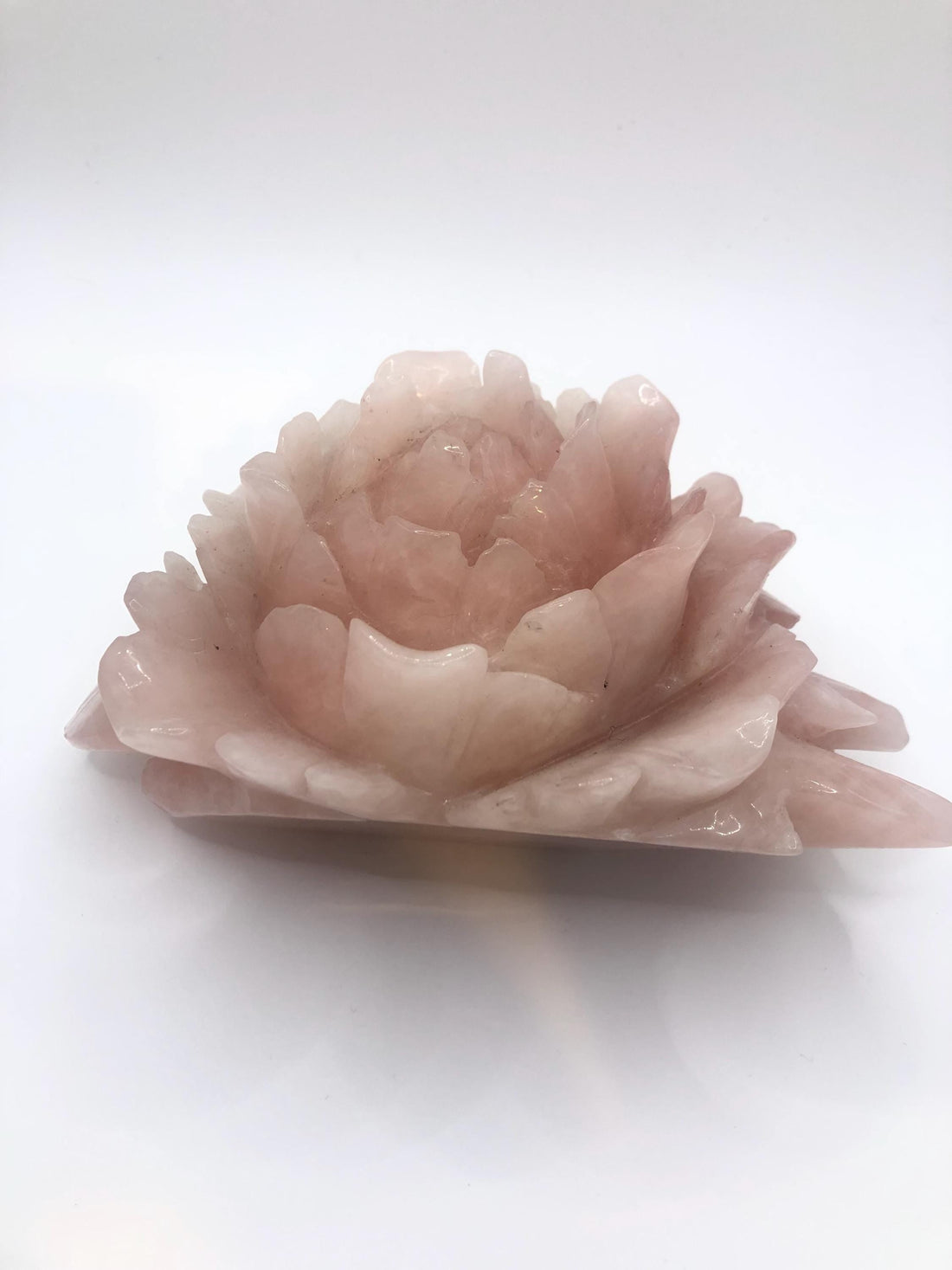 RARE Rose Quartz XL Flower