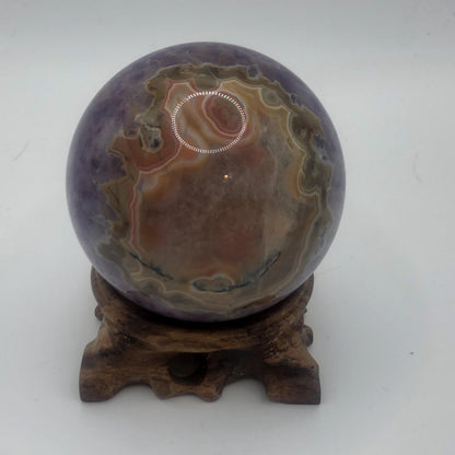 Amethyst Lace Sphere