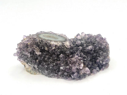 Amethyst Stalactite on Deep Purple Amethyst Matrix