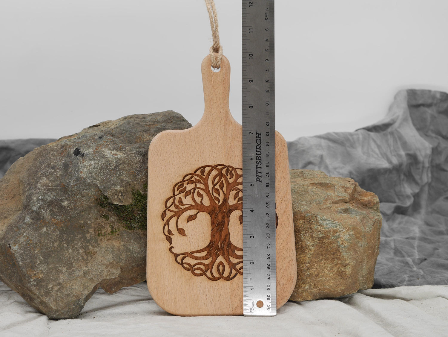 Tree of Life Wood Cutting Board: Pagan Kitchen Decor