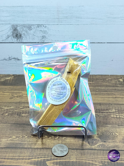 Palo Santo Smoke Cleansing Stick, Uplifting Meditation