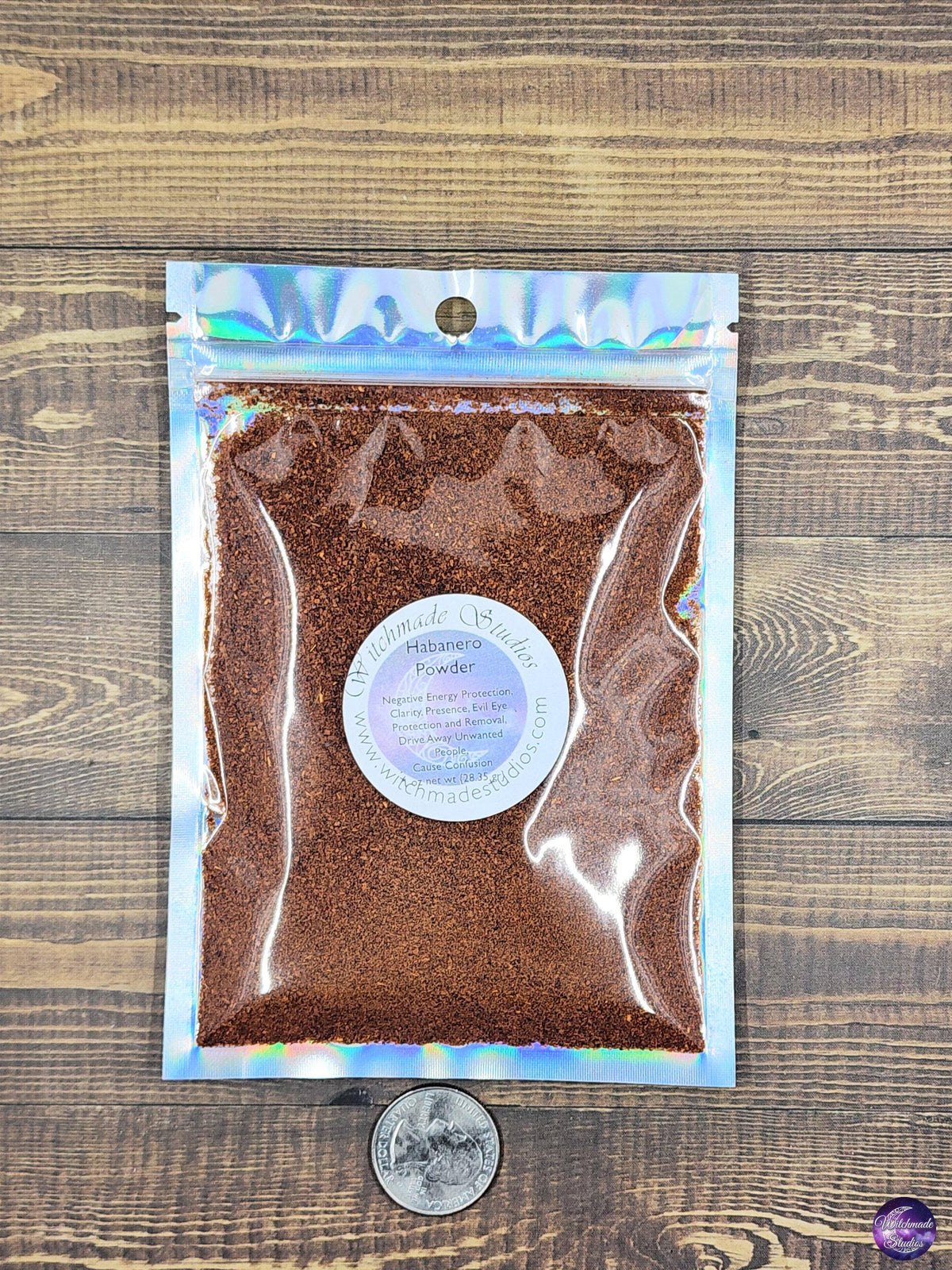 Habanero Powder, Clarity, Presence, Cause Confusion, Negative Energy, Protection, Evil Eye Protection and Removal, Repel Unwanted (1 oz)
