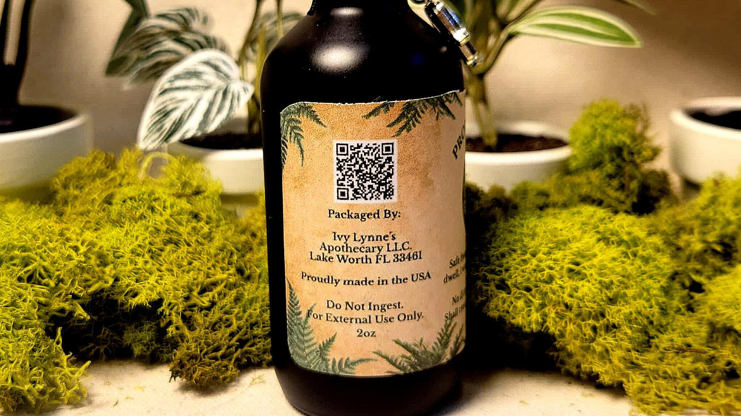 Energetic Protection Oil – Luxe Anointing Blend for Warding &amp; Ritual Use | Botanical + Crystal Infusion