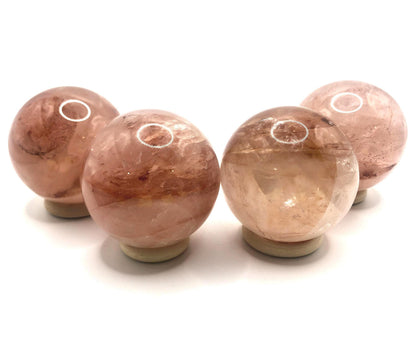 Rose/Fire Quartz Sphere