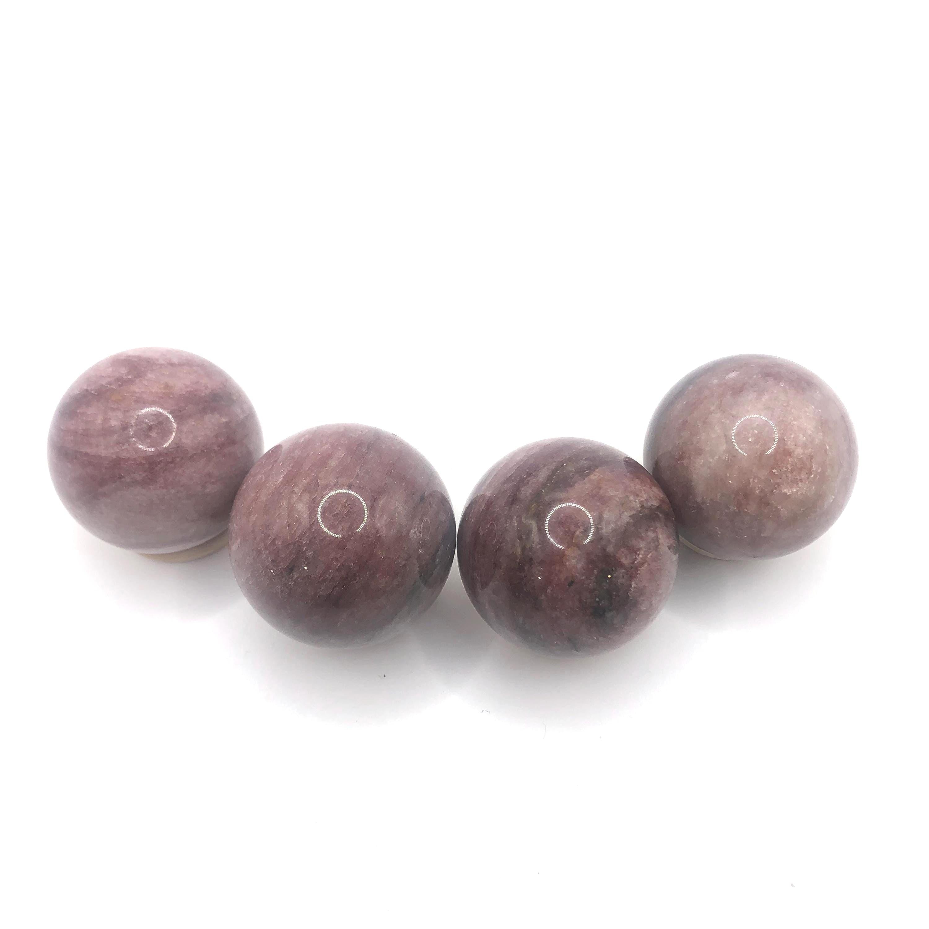 Delicious Strawberry Quartz Sphere!