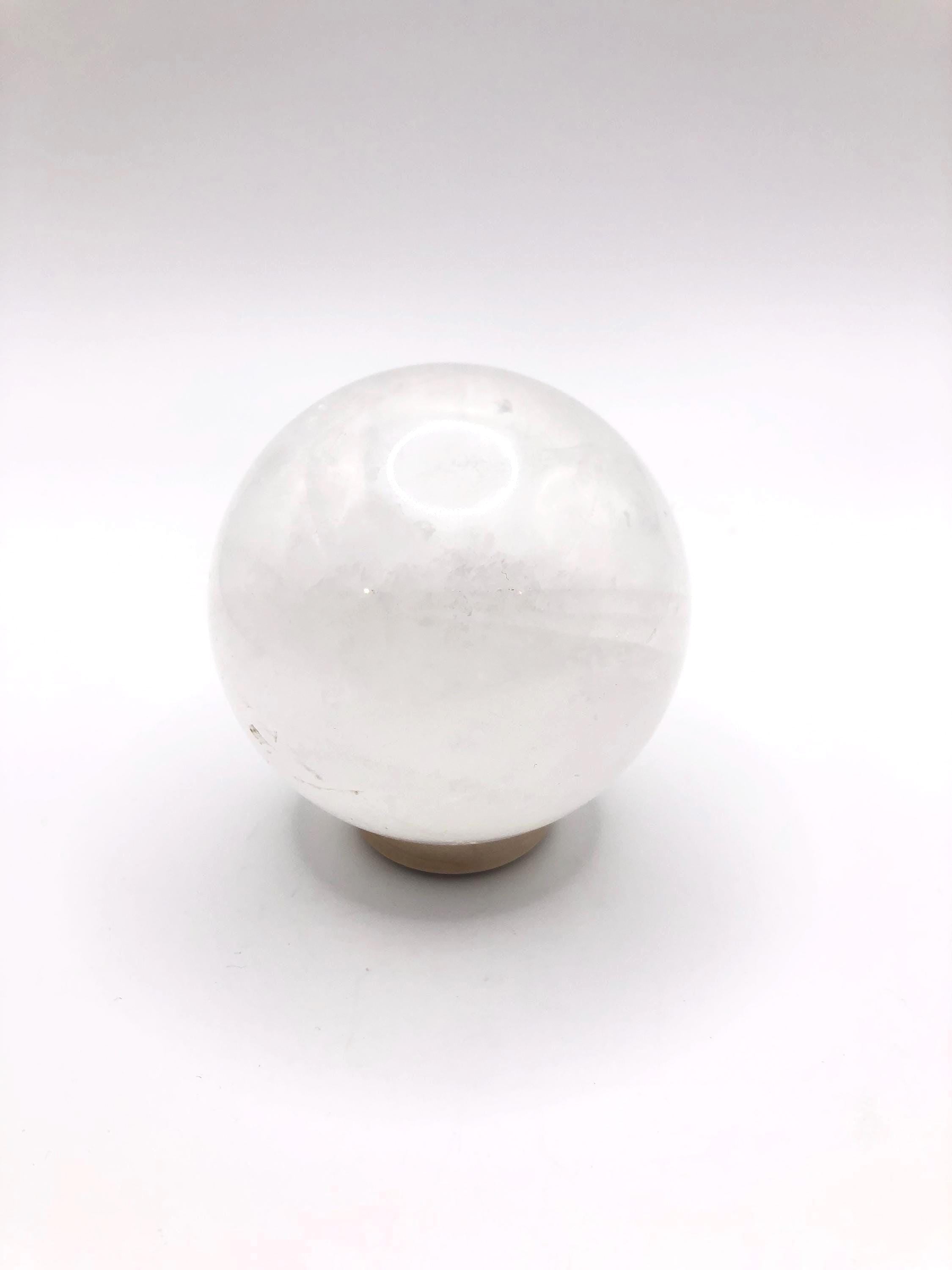 Crystal Clear Quartz Sphere