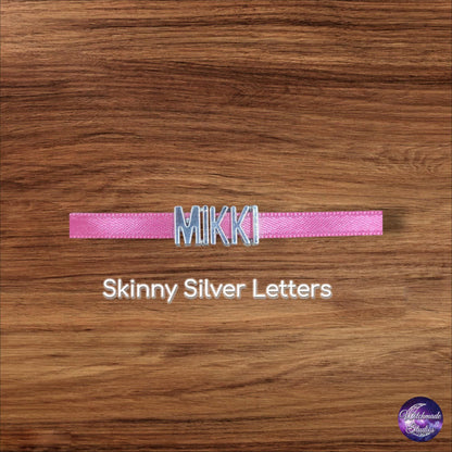 Wand Name Add-On, Custom Letter Charms