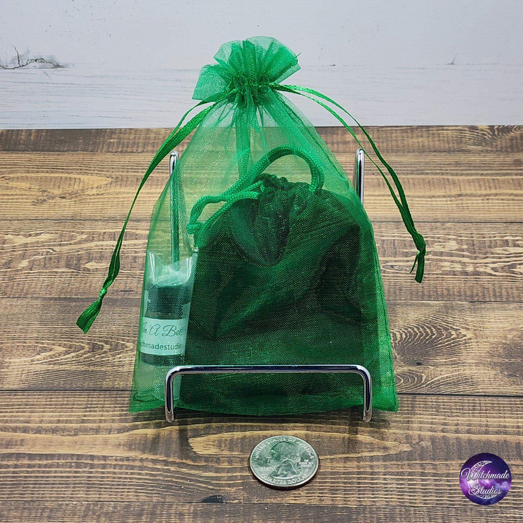 Magickal Money Mojo Bag, Abundance Spell Kit