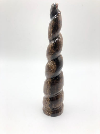 Chocolate Calcite: Slab, Sphere, Tower, Freeform, Horn, Necklace