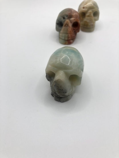 Caribbean Calcite Crystal Carvings: Elephant, Skull, Moon &amp; More