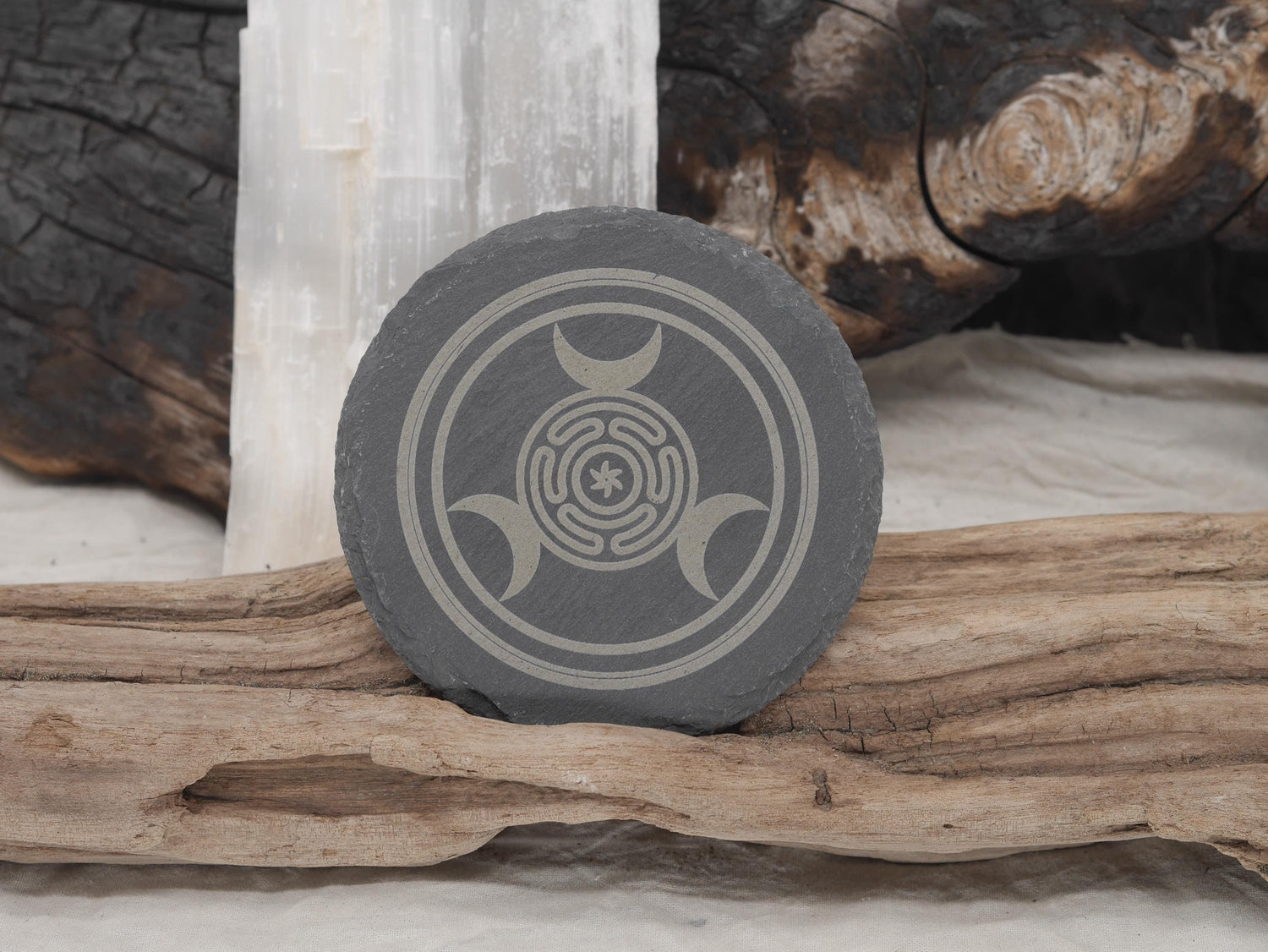 Altar Set: Slate Hecate and Lilith Seals set of 2 (bundled to save)