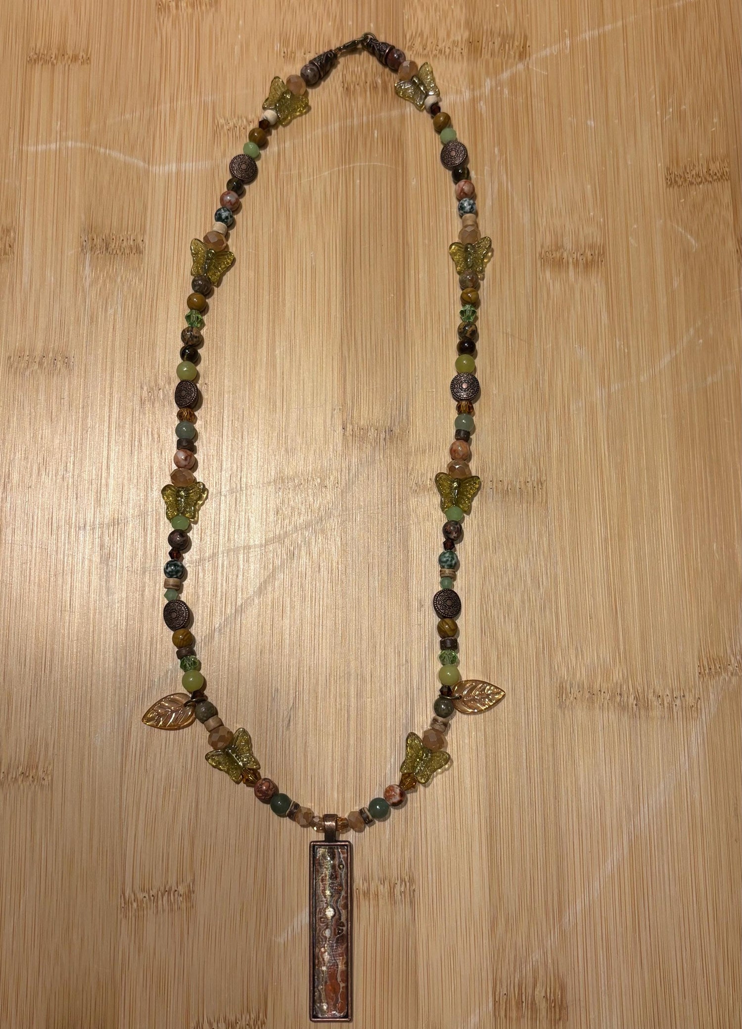 Forest Nymph - Handmade Beaded Necklace