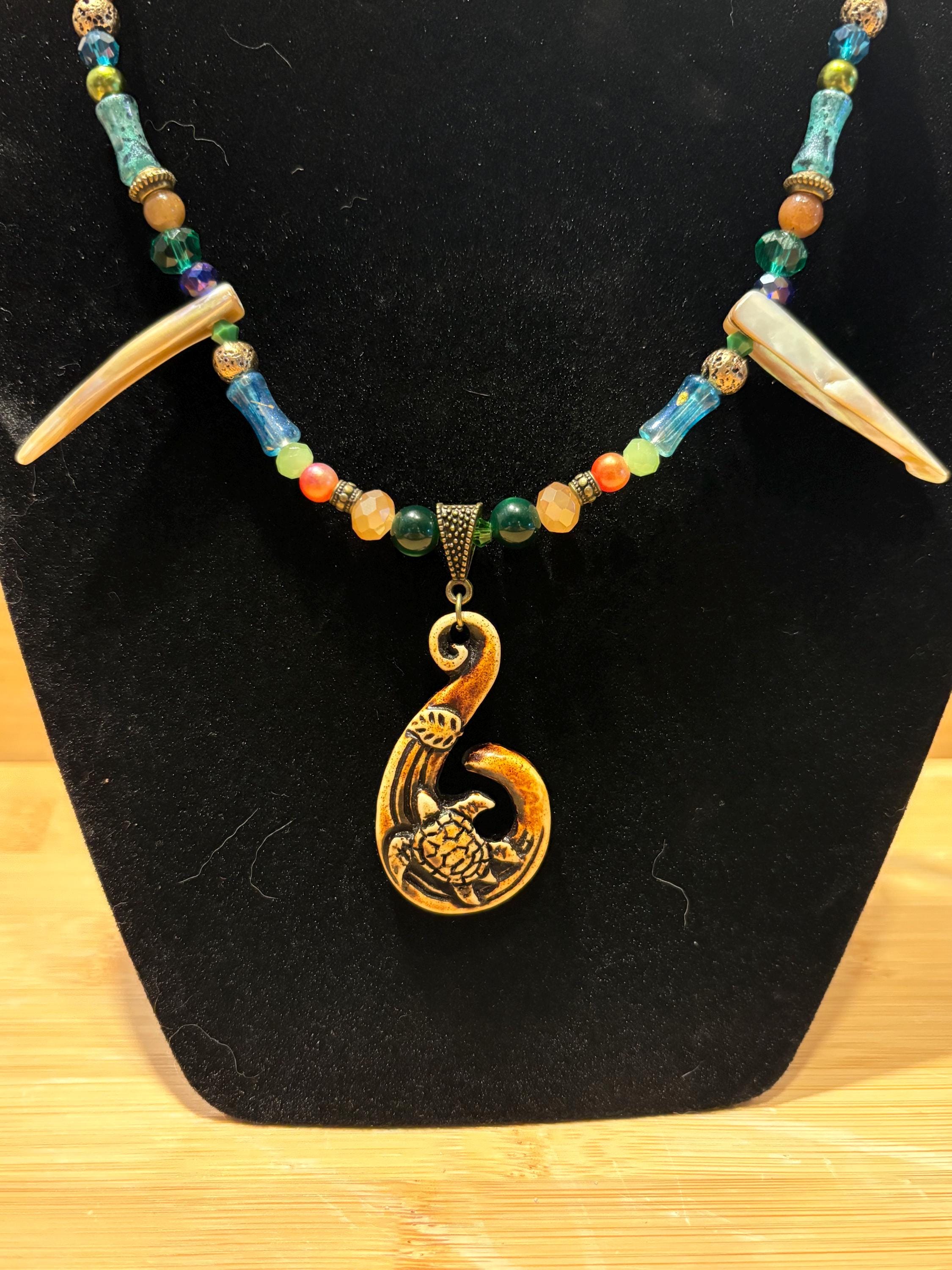 Boat Snack! - Handmade Beaded Necklace