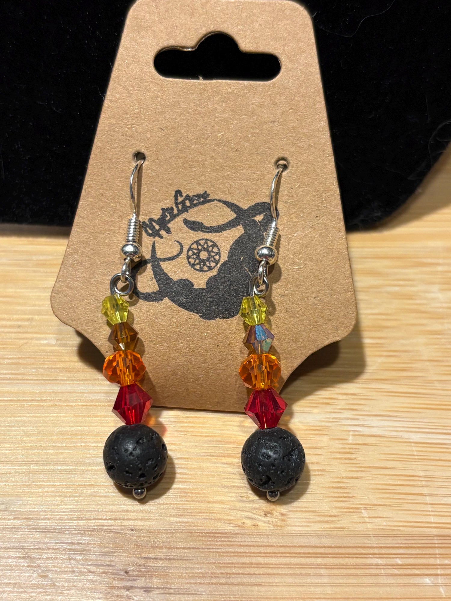 Thru Dragon’s Fire - Handmade Beaded Jewelry Set