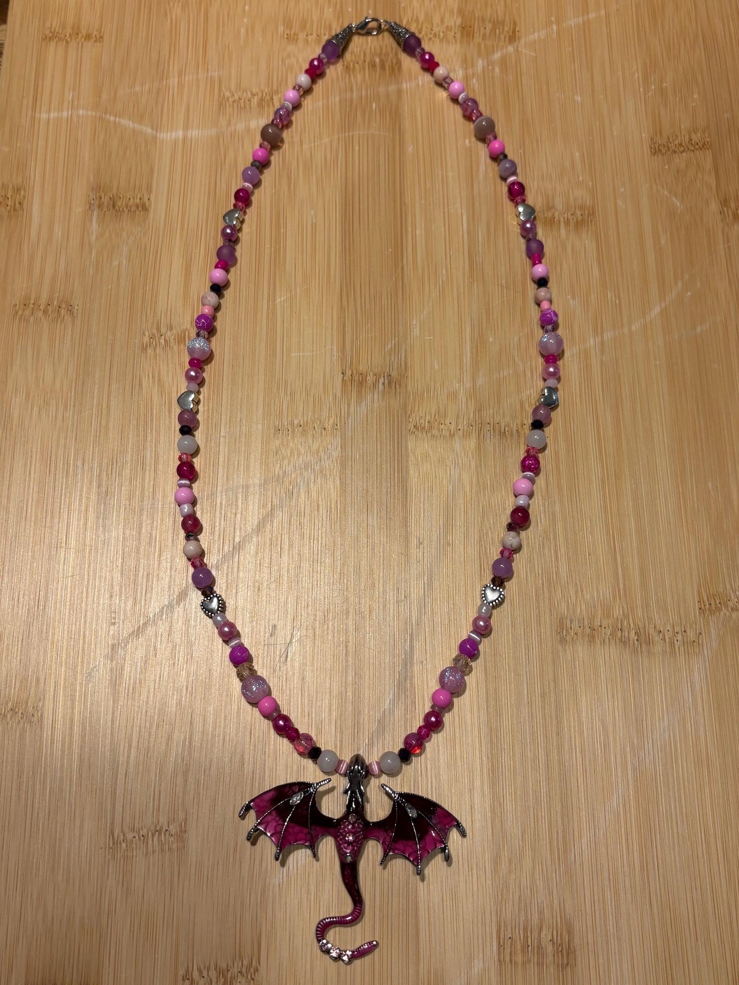 Dragon of Venus - Handmade Beaded Necklace