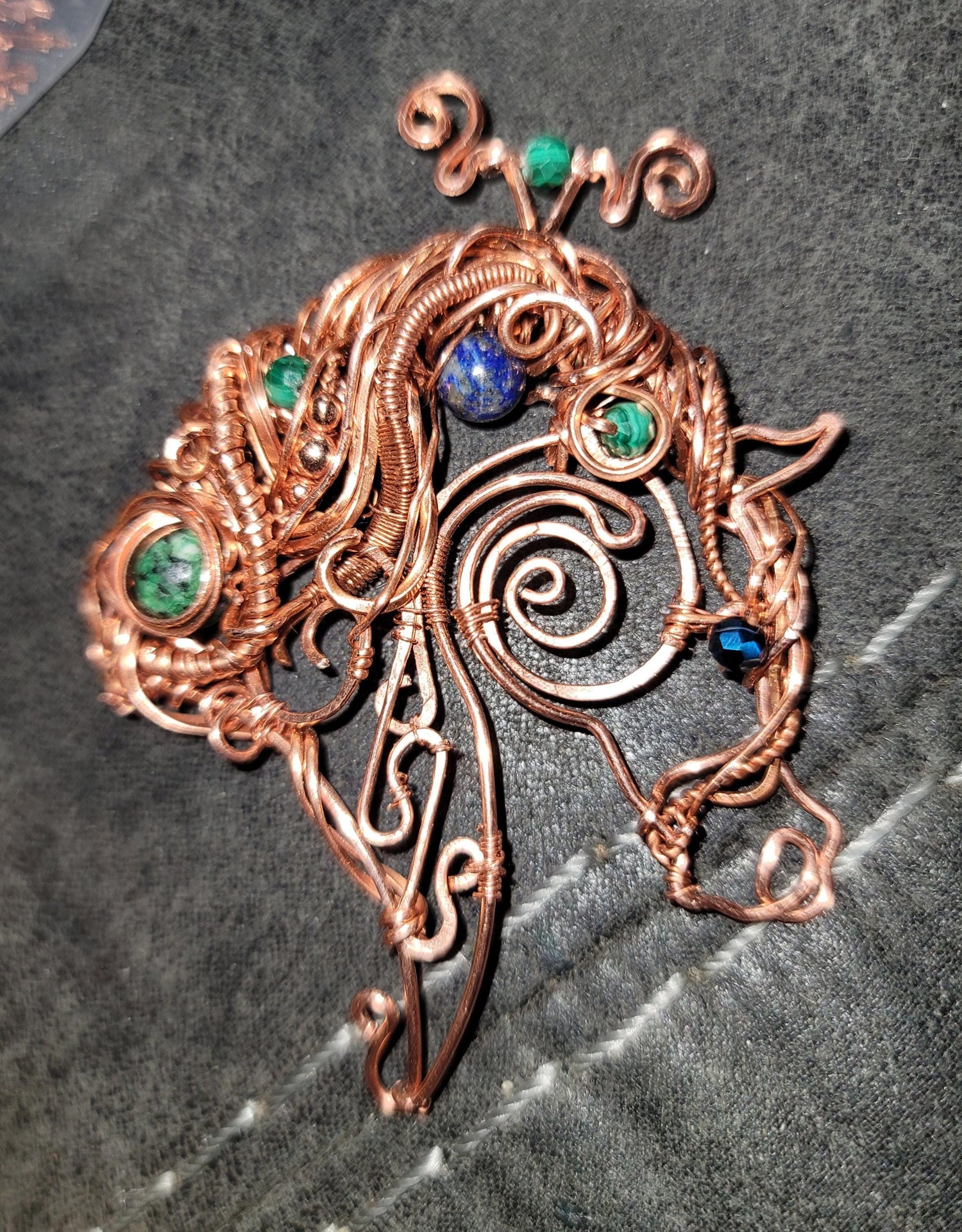 Sterling silver, copper arabian horse necklace,quarter horse pendant, equestrian gifts for trainers, horse gifts for women, unique