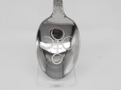 Hecate Witches Teaspoon For Stirring In Intent - Engraved Stainless Steel