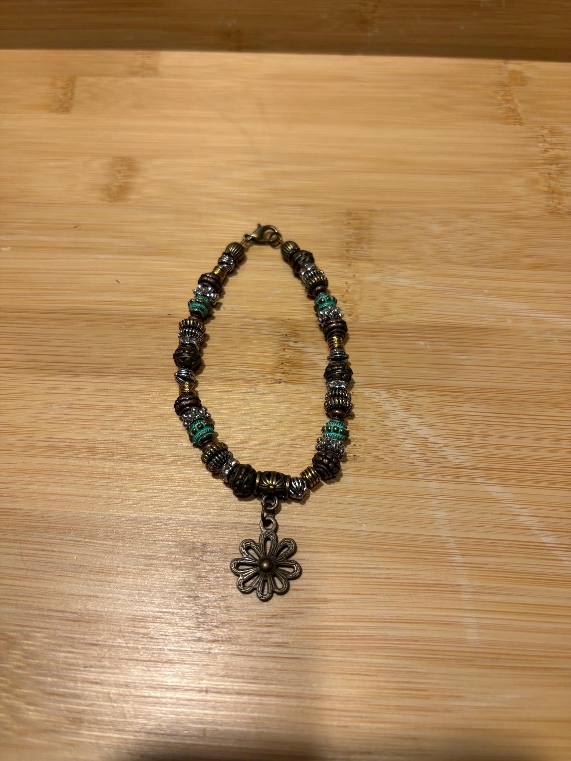 All Natural - Handmade Beaded Bracelet