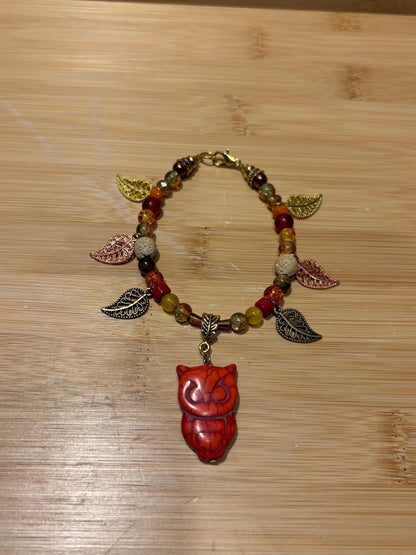 Emberfeather - Handmade Beaded Charm Bracelet