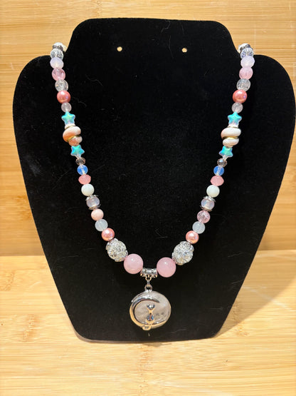 Moonkeeper’s Familiar - Handmade Beaded Necklace