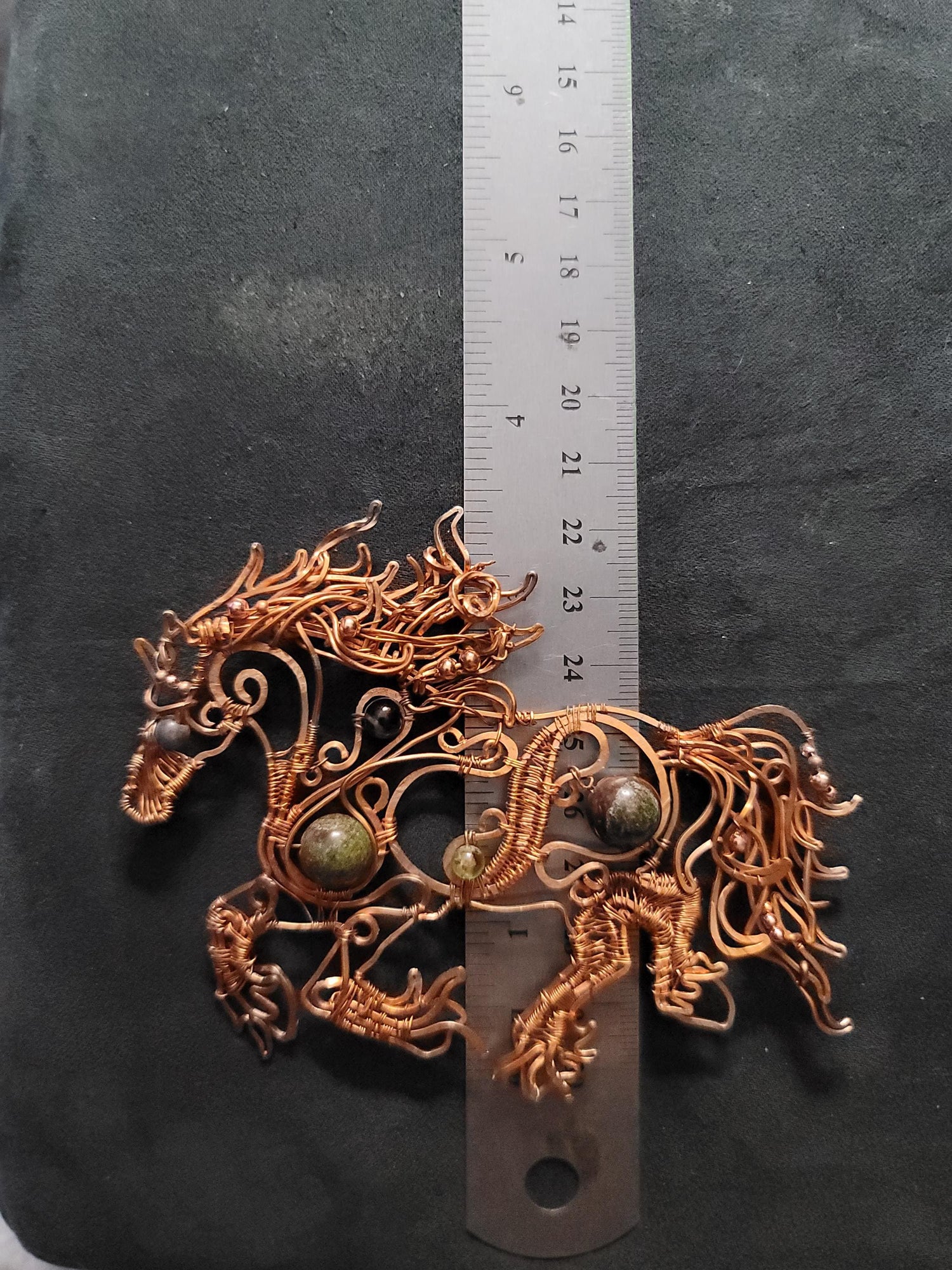 Copper Wire Horse Necklace, horse ornament, horse gifts, blue lace agate wild fresian horse running,dragonsblood Equestrian Pendant