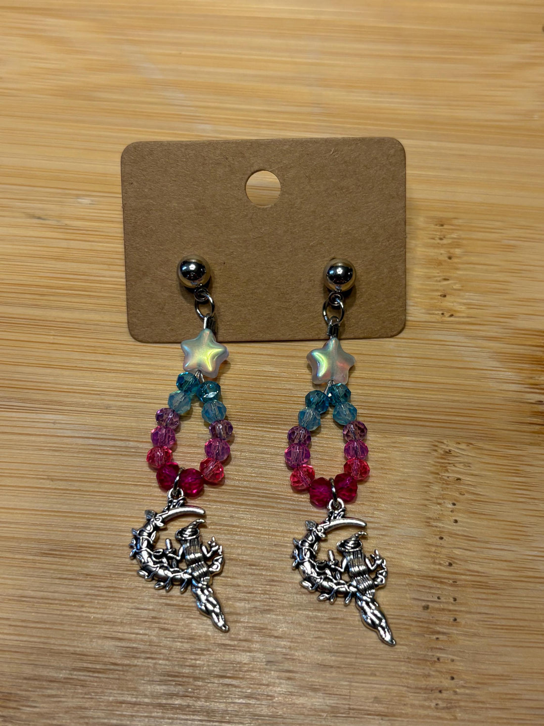 Fantasy - Handmade Beaded Earrings