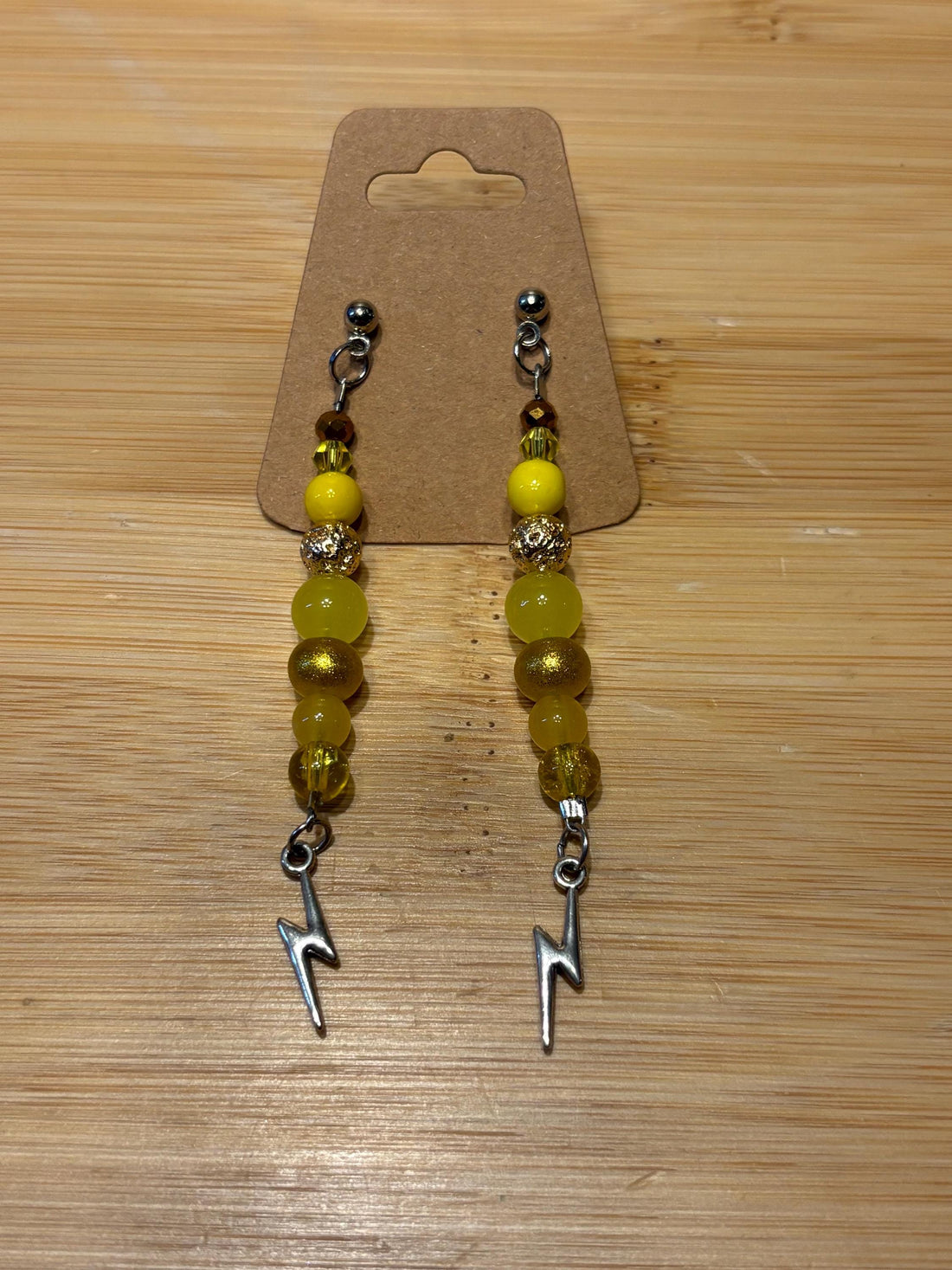 Call Lightning - Handmade Beaded Earrings