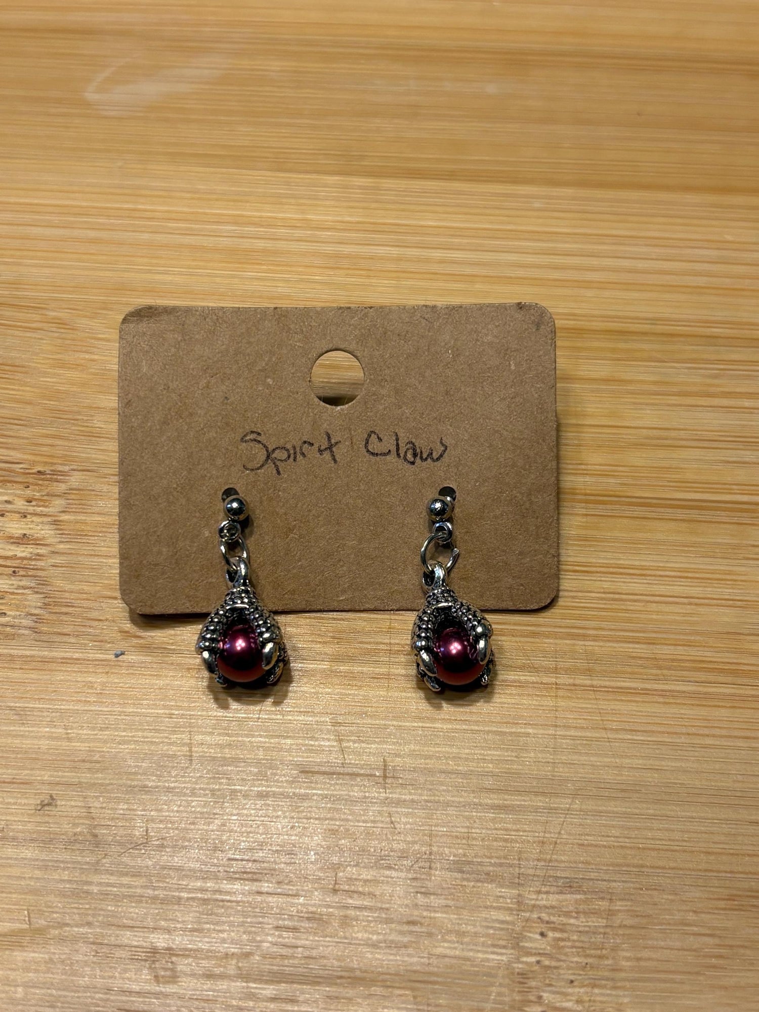 Spirit Claw - Handmade Beaded Earrings