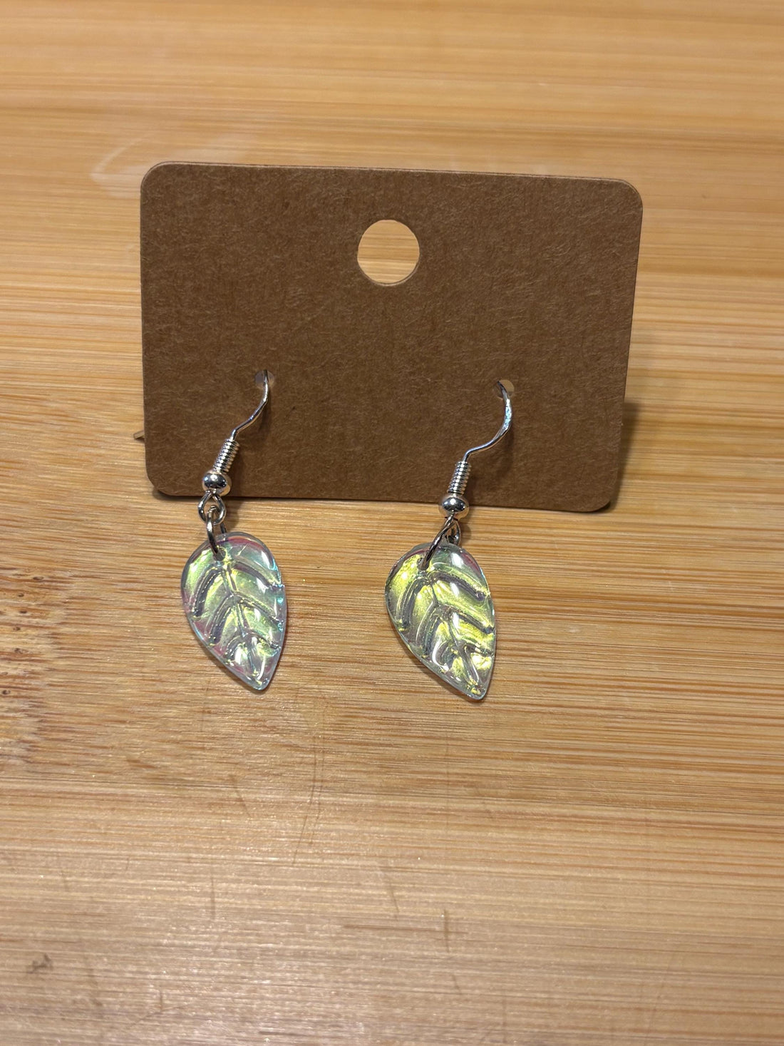 Fae Leaves - Handmade Beaded Earrings
