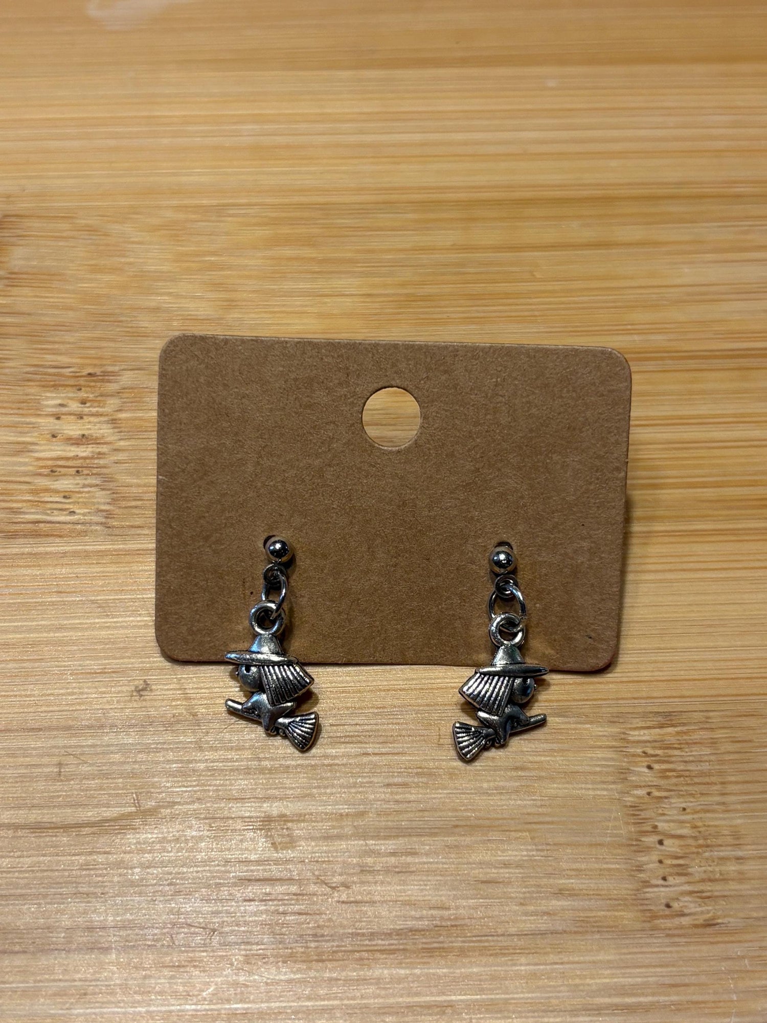 Mini Witches - Handmade Beaded Earrings