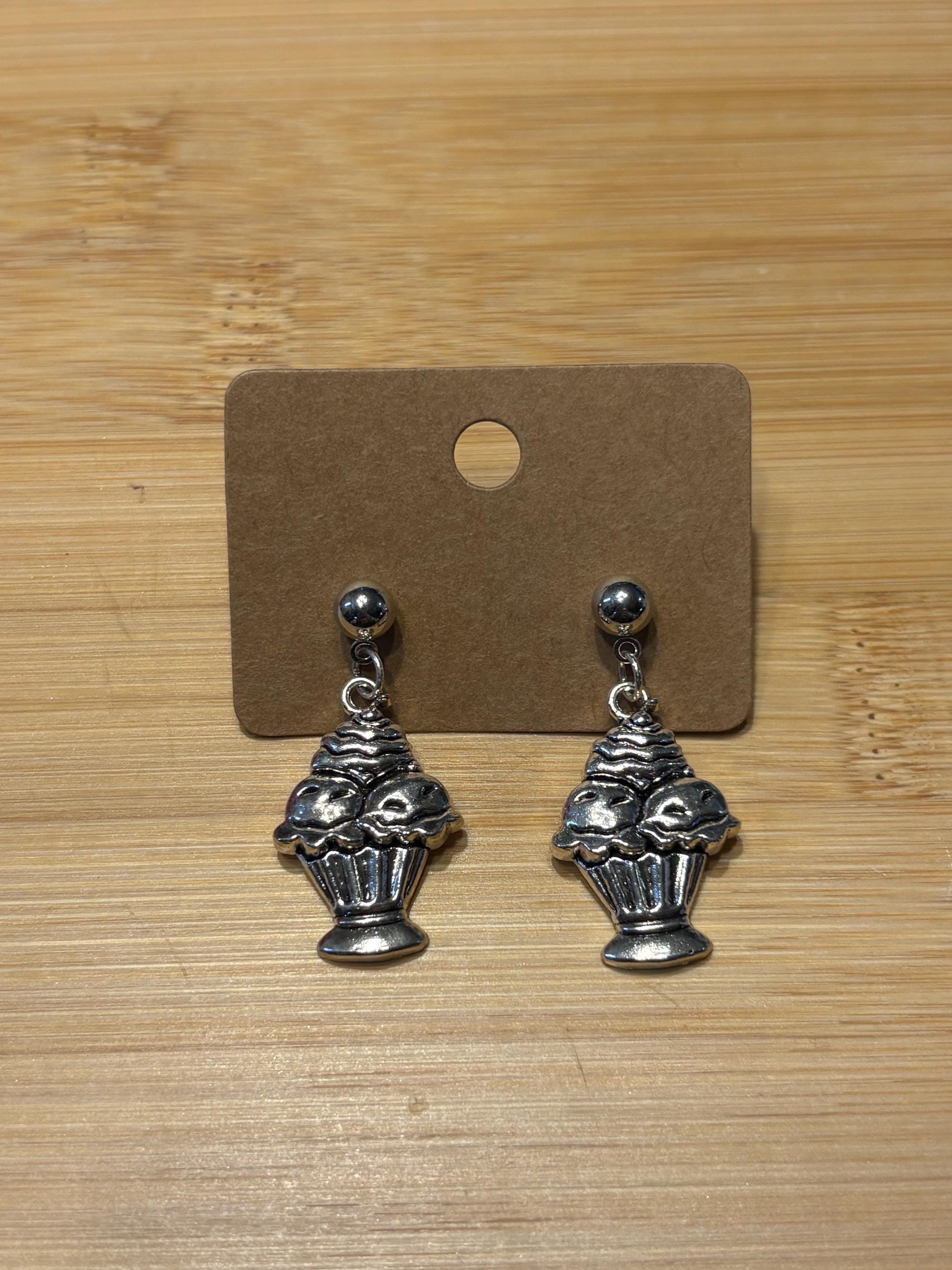 Dessert Time - Handmade Beaded Earrings