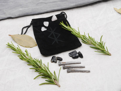 Protection Spell Pouch / Satchel / Talisman - Home and Personal Protection Magick