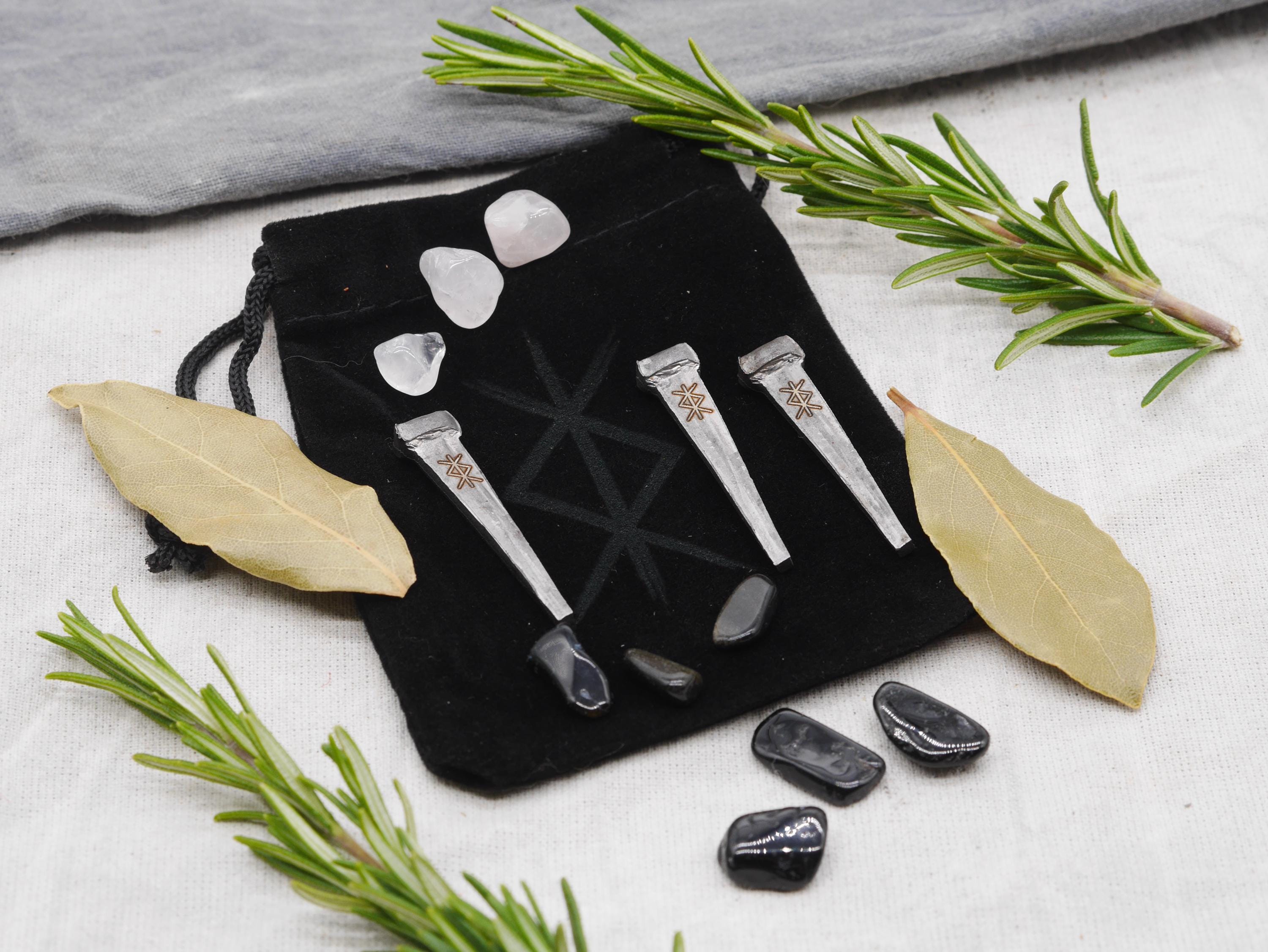 Protection Spell Pouch / Satchel / Talisman - Home and Personal Protection Magick