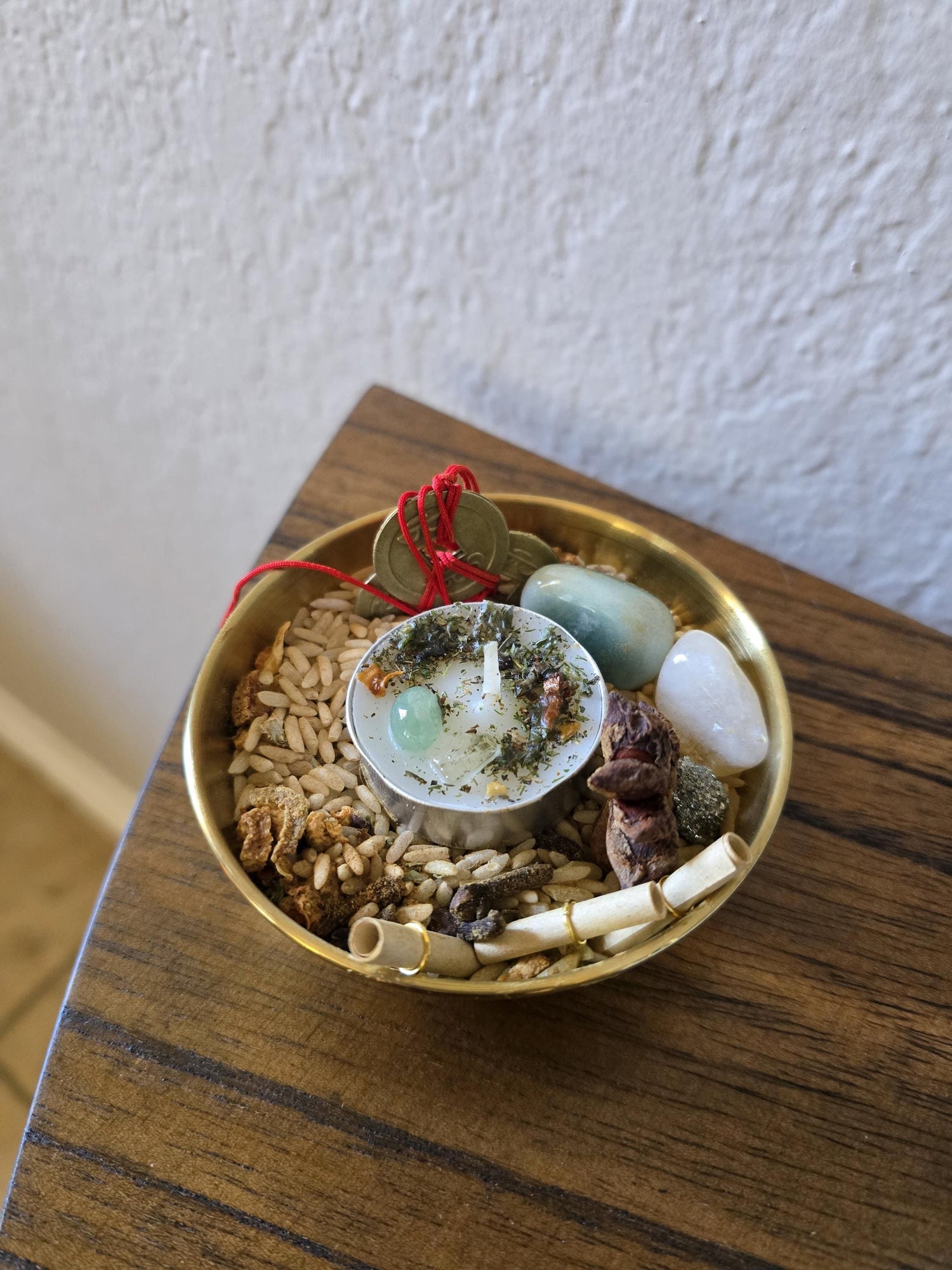 Money Magnet Money Bowl Kit | Prosperity Ritual Kit | Abundance Manifestation | Wealth Attraction Spell Kit | Witchcraft Altar Kit