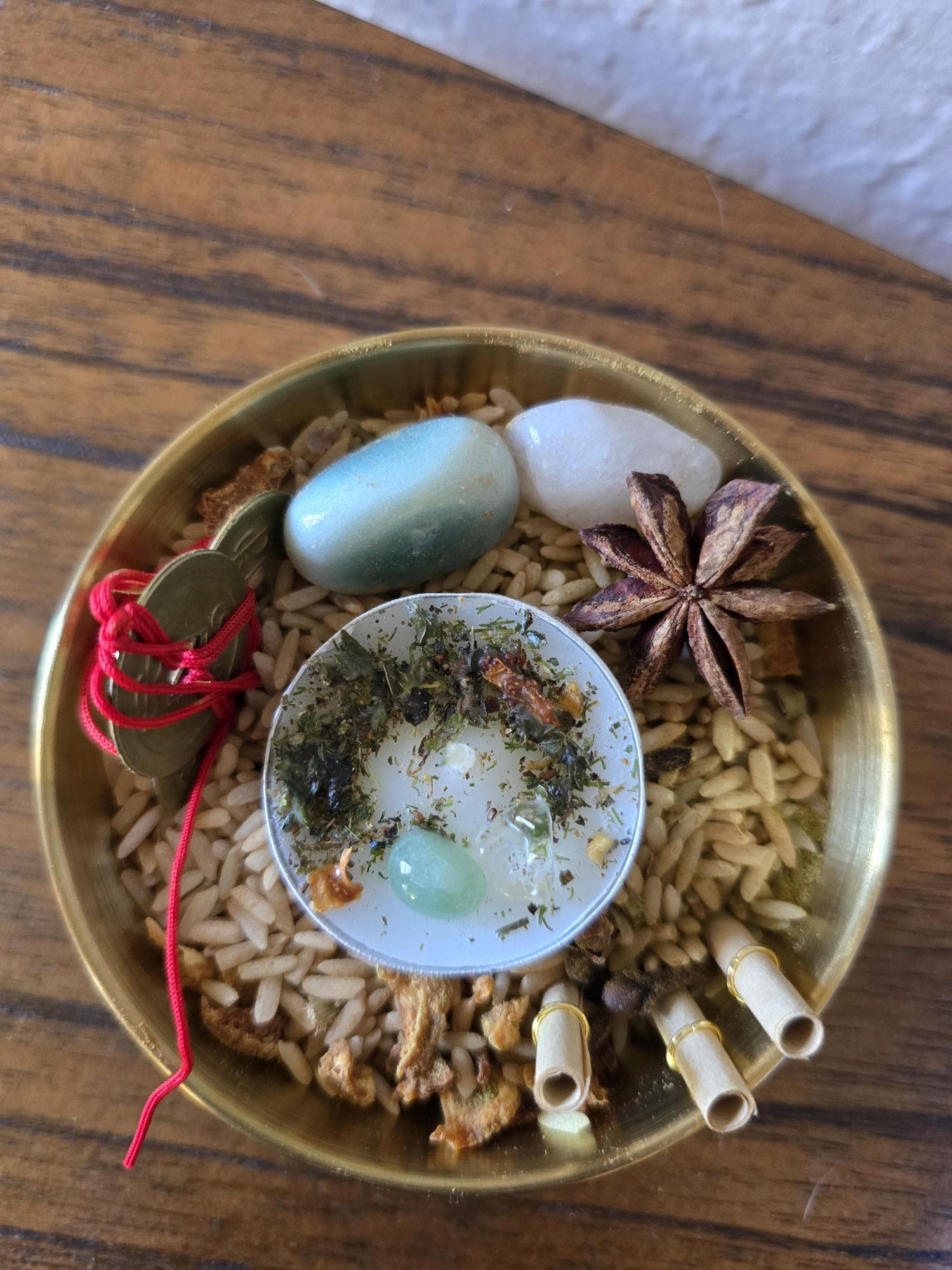 Money Magnet Money Bowl Kit | Prosperity Ritual Kit | Abundance Manifestation | Wealth Attraction Spell Kit | Witchcraft Altar Kit