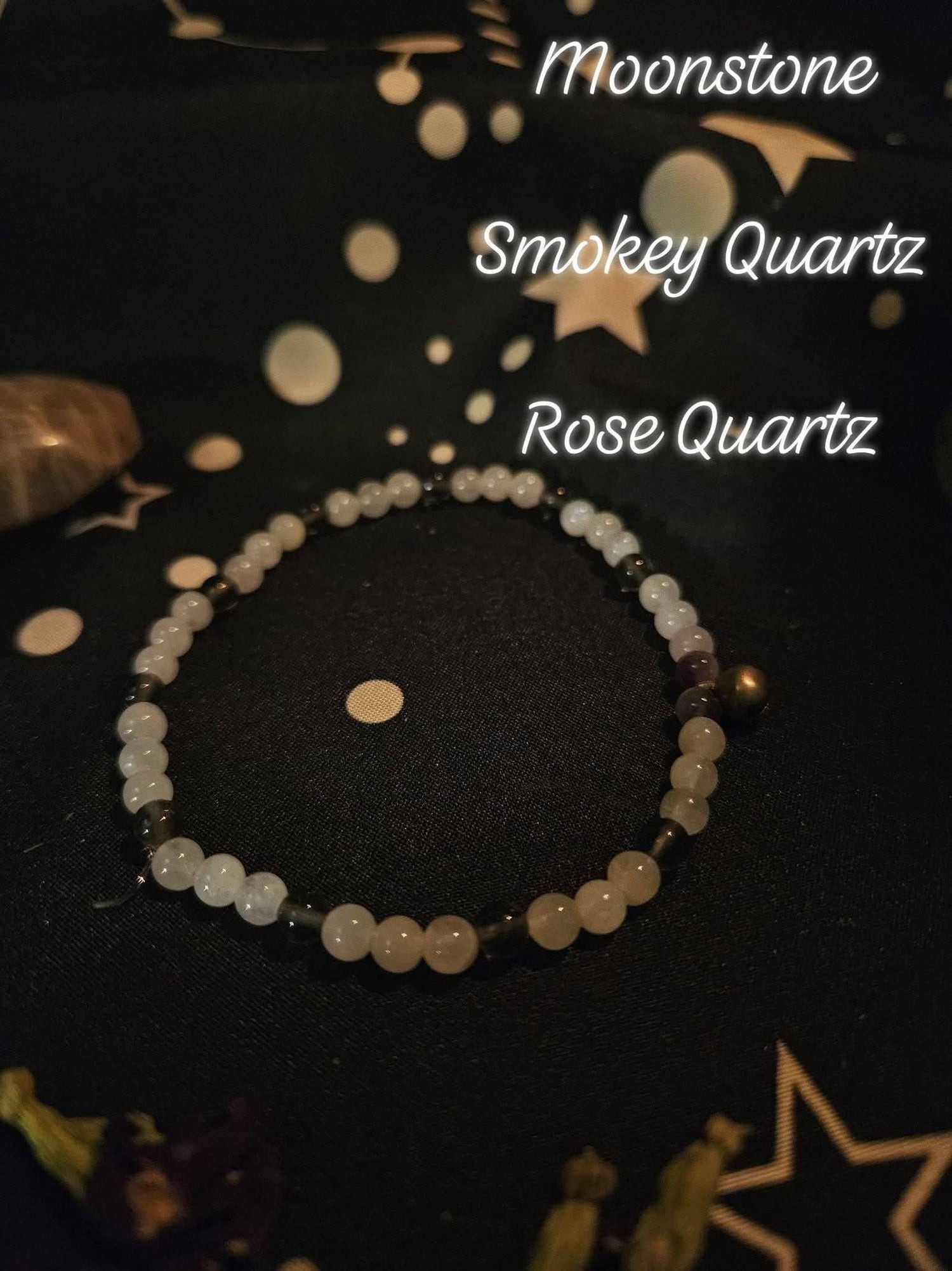 Goddess Crystal Bracelets with Bells