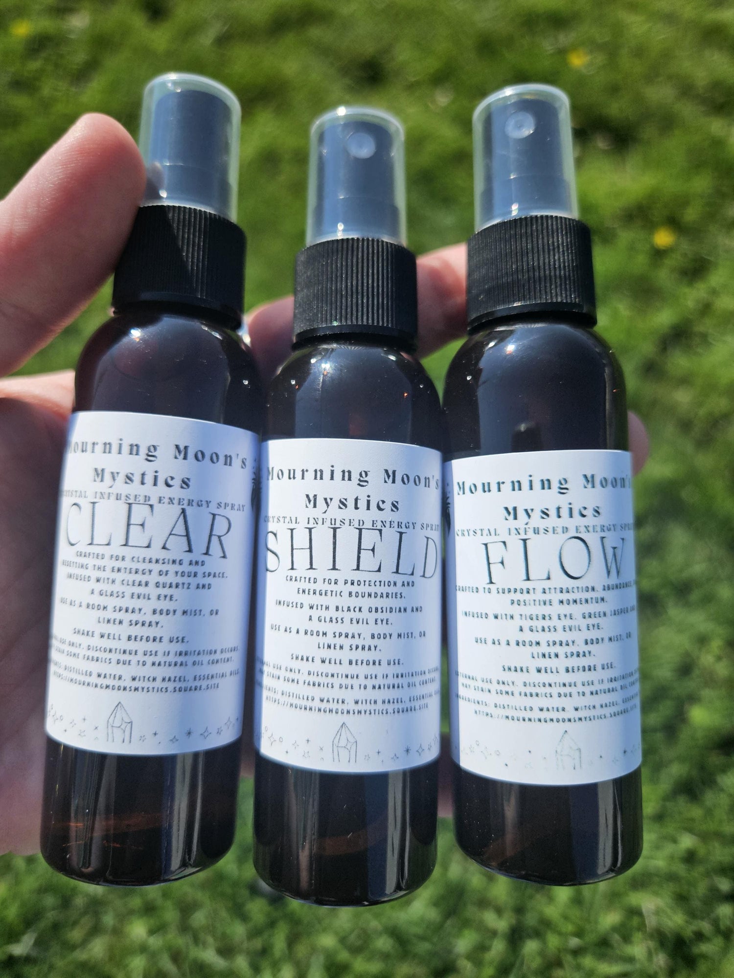Crystal Infused Energy Mists