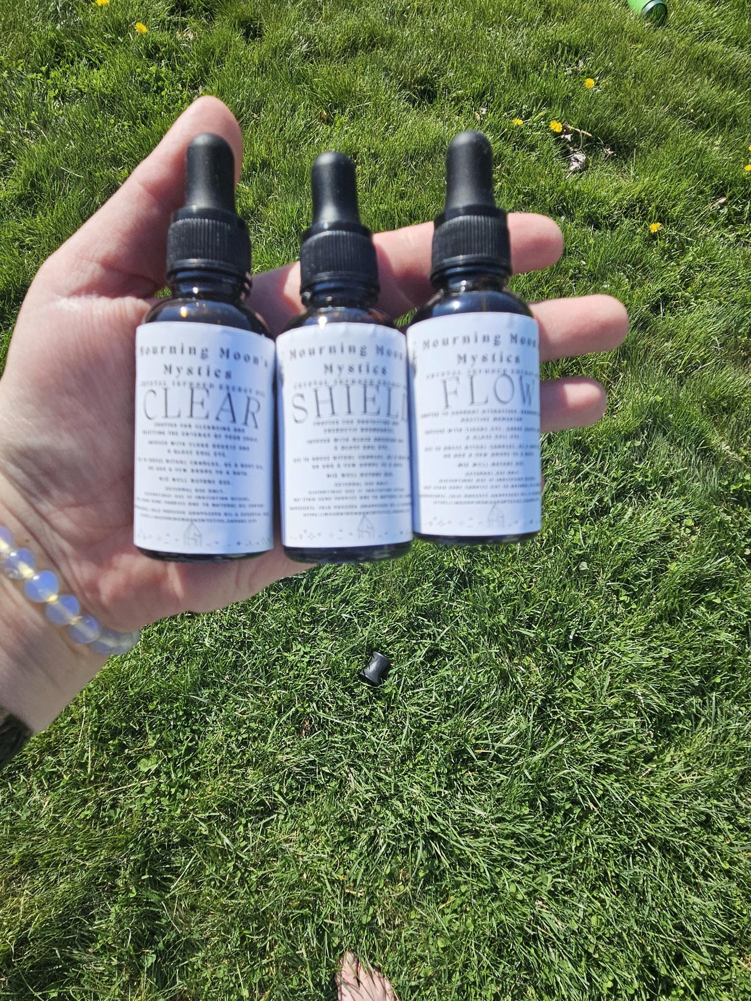 Crystal Infused Energy Oils