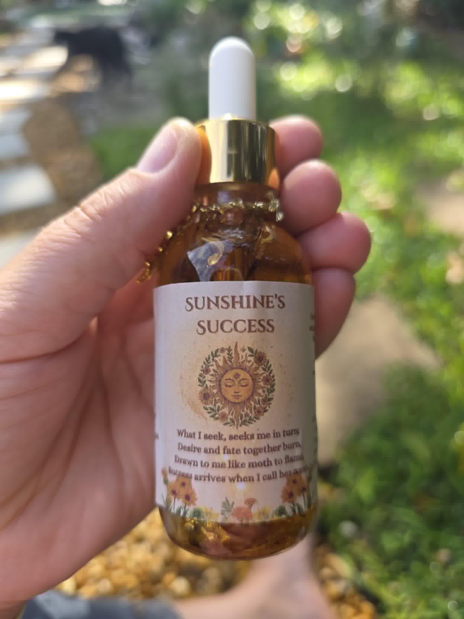 Sunshine’s Success Oil | Solar Ritual Oil for Abundance, Motivation &amp; Manifestation