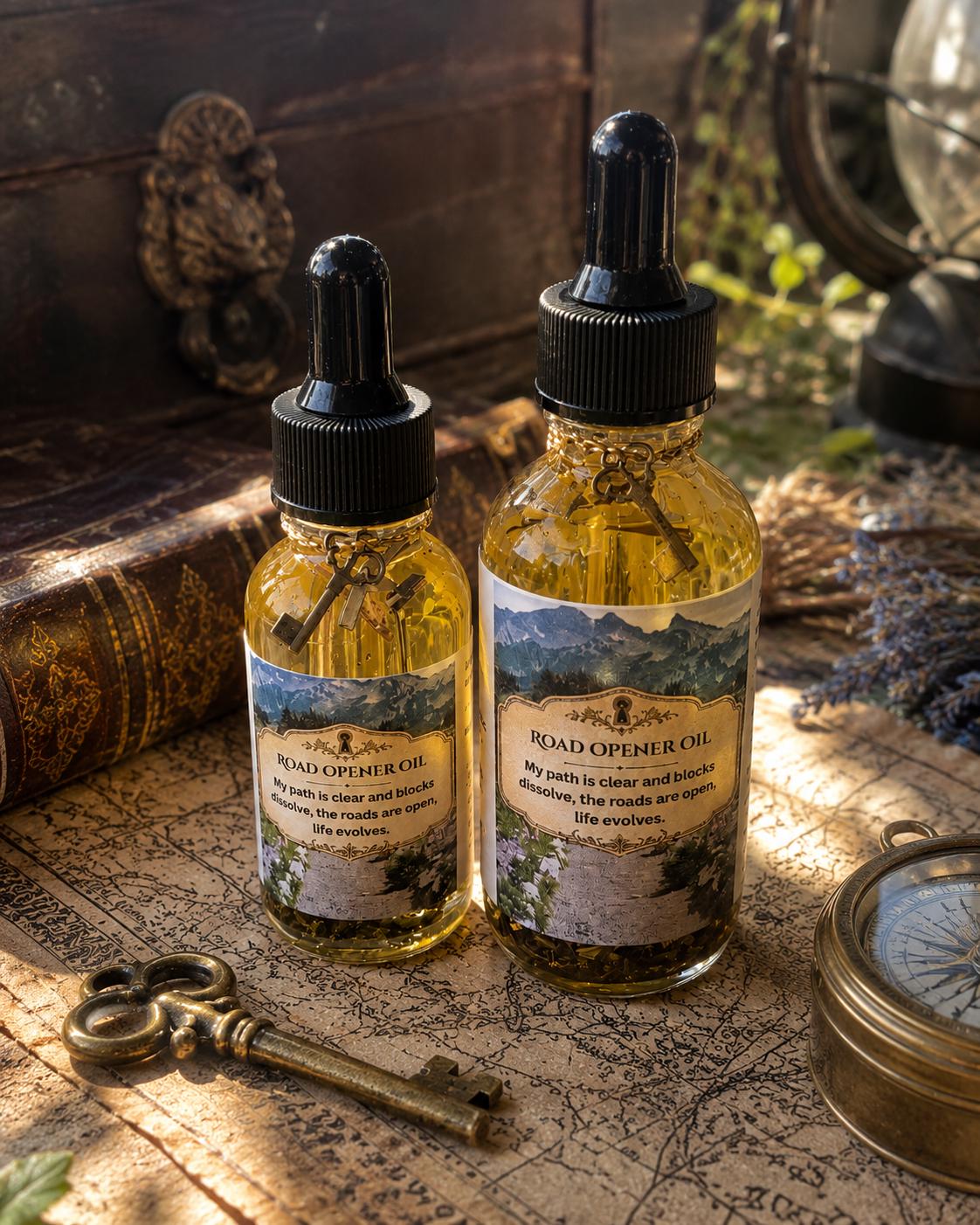 Road Opener Oil | Ritual Oil for Opportunity, New Beginnings &amp; Forward Movement