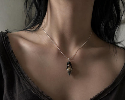 Intentional Spell Jar Necklace • Handmade Ritual Pendant for Protection, Love, Healing &amp; Custom Intentions