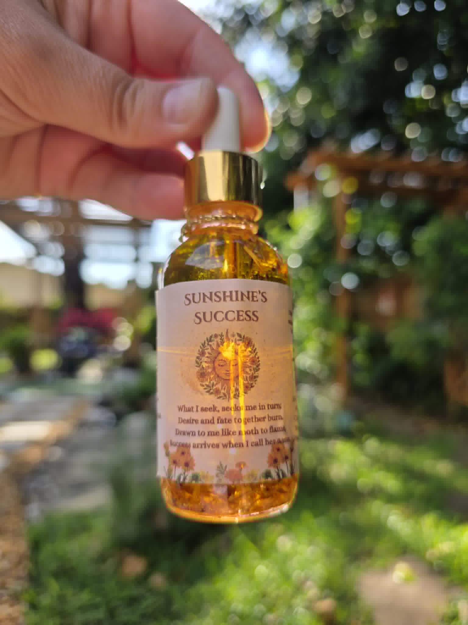 Sunshine’s Success Oil | Solar Ritual Oil for Abundance, Motivation &amp; Manifestation