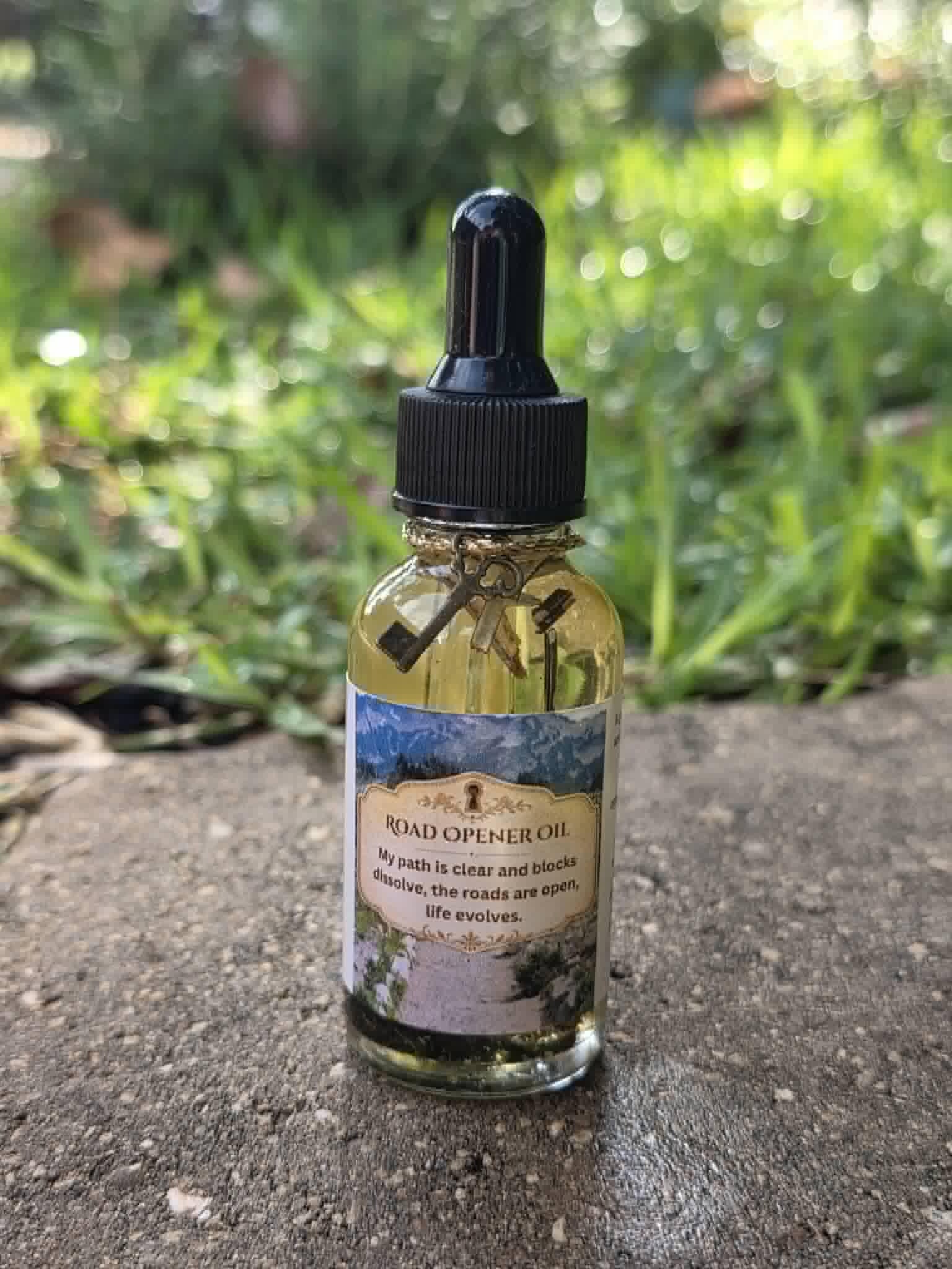 Road Opener Oil | Ritual Oil for Opportunity, New Beginnings &amp; Forward Movement