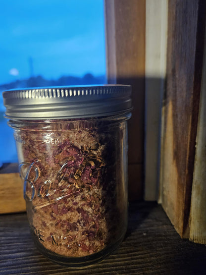 Ritual Salt Sample Set | Moon Phase Herbs, Crystals for Protection, Prosperity, Intuition