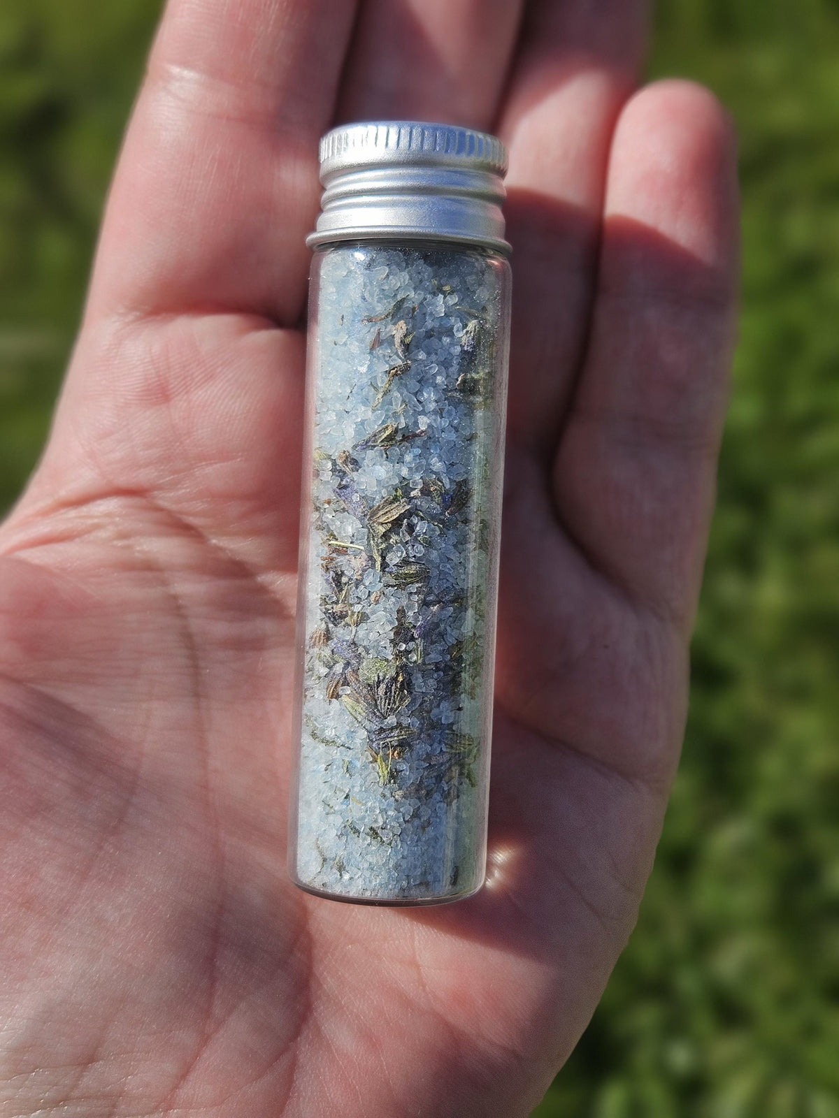 Ritual Salt Set | Moon Phase Herbs, Crystals for Protection, Prosperity, Intuition