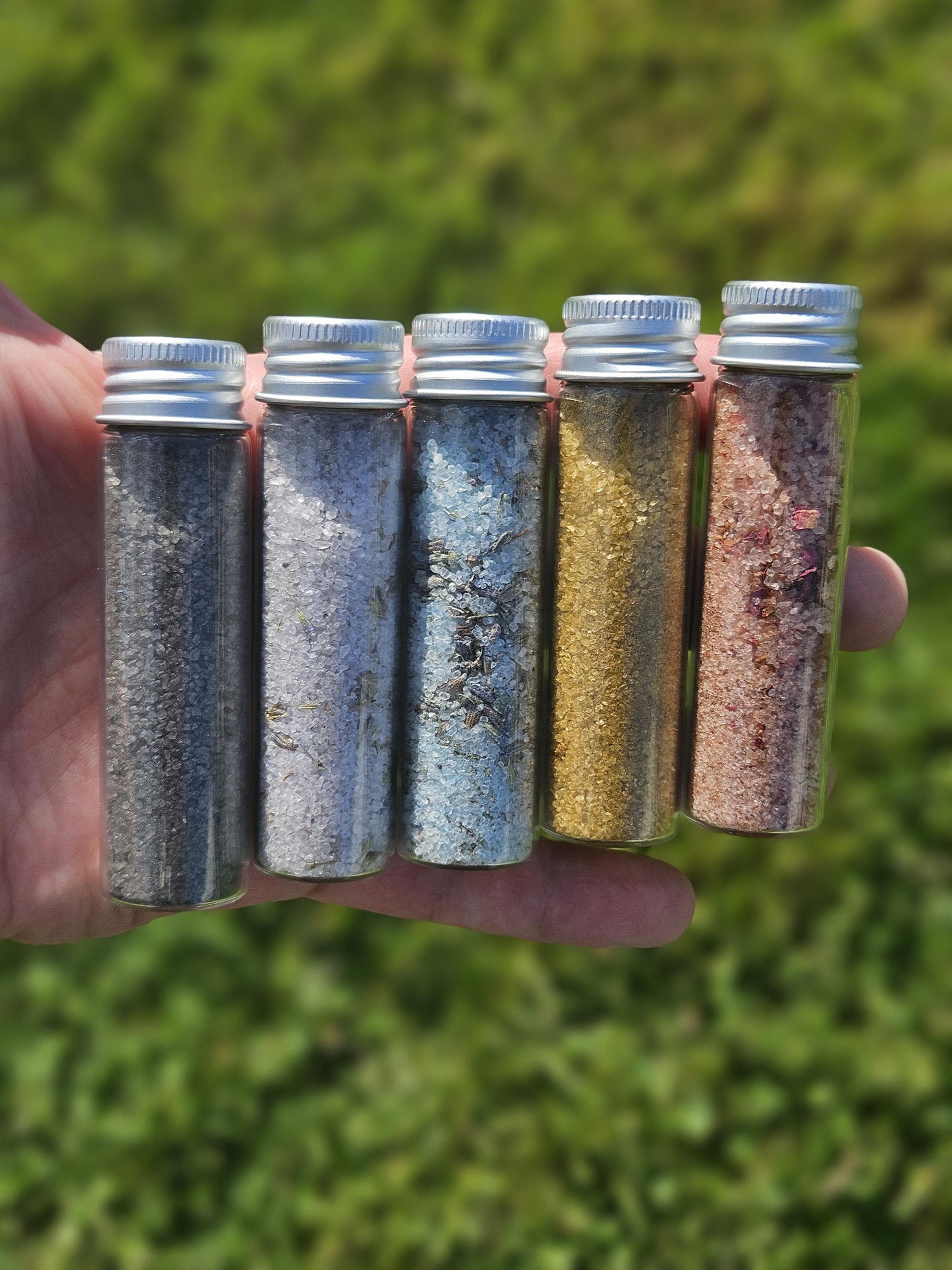 Red Ritual Salt | Passion and Courage Ritual Salt | Moon Charged Blend for Confidence, Fire Energy and Manifestation