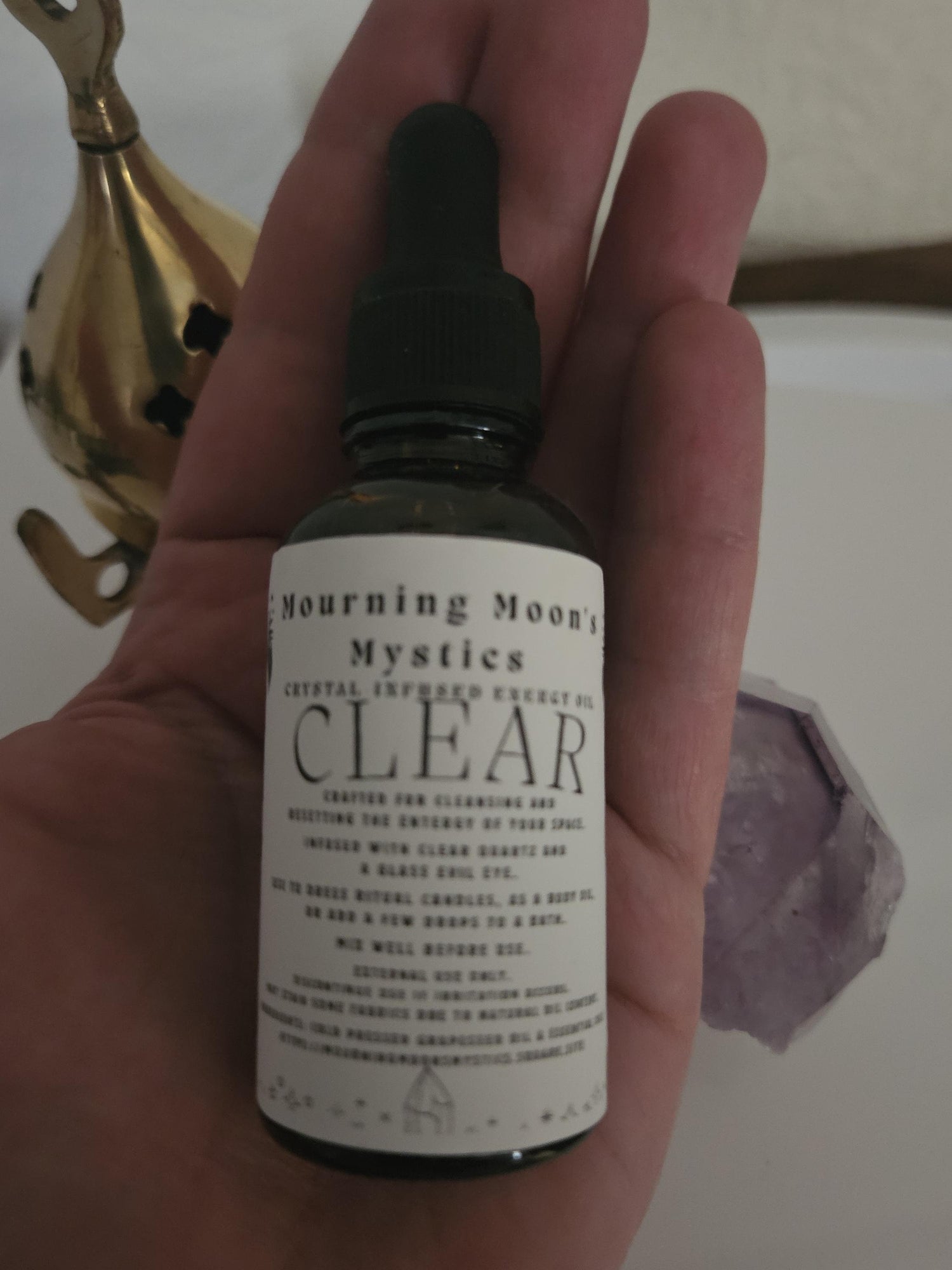Custom Reiki-Infused Ritual Oil | Personalized Intuitive Spiritual Oil for Manifestation, Protection, Healing &amp; Intention Work