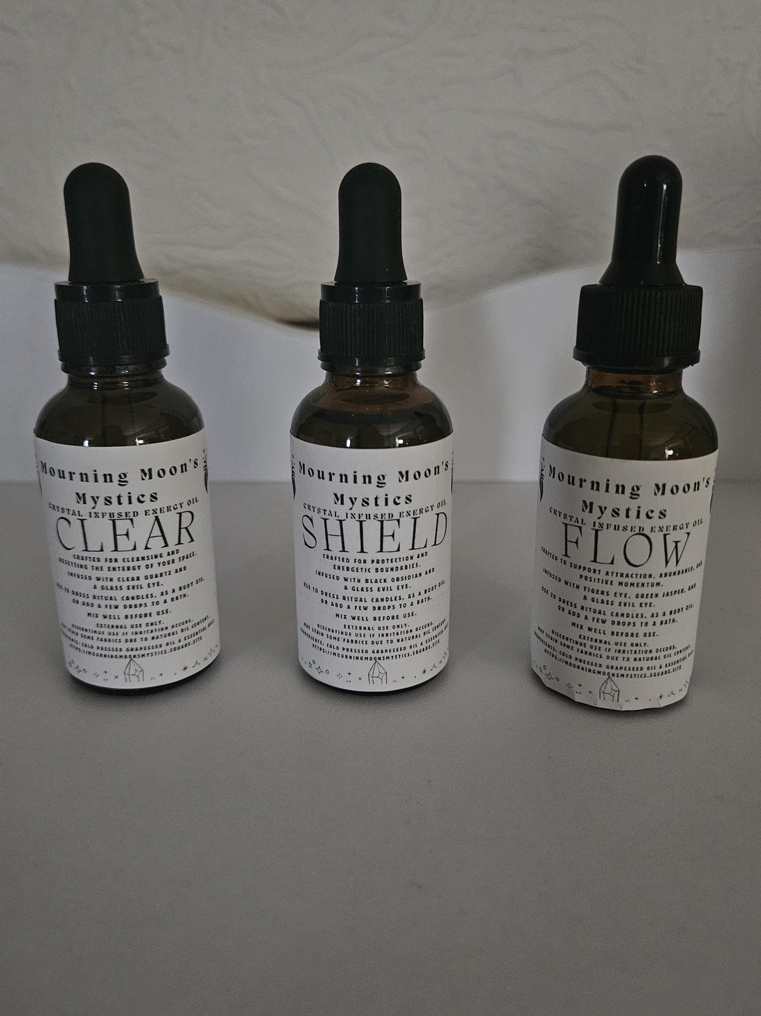 Custom Reiki-Infused Ritual Oil | Personalized Intuitive Spiritual Oil for Manifestation, Protection, Healing &amp; Intention Work